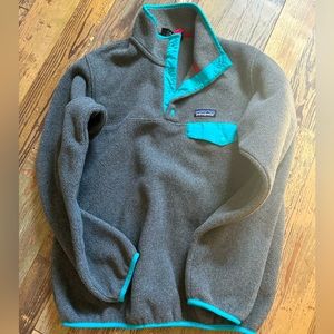 Patagonia Synchilla Lightweight Snap-T Fleece Pullover - Size Small